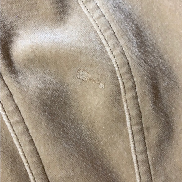 Fitted Burberry velvet, button jacket - Picture 6 of 8